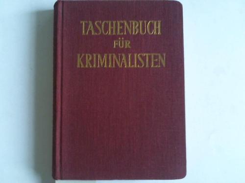 Taschenbuch fr Kriminalisten - 8. Jahrgang. 1958