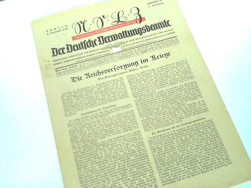 Nationalsozialistische Beamten-Zeitung (NSBZ) - Der Deutsche Verwaltungsbeamte. Heft 23