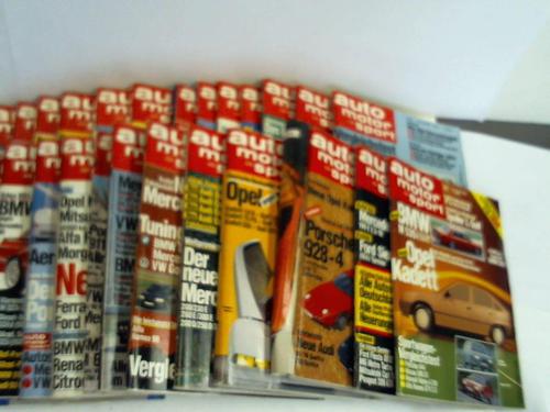 Auto Motor und Sport - Jahrgang 1984 in 26 Ausgaben (komplett)