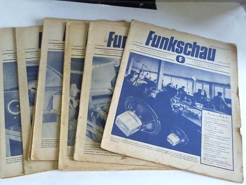 Funkschau - Jahrgang 1947. Heft 1-12 in 11 Heften