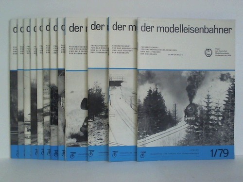 Modelleisenbahner, Der - Fachzeitschrift fr das Modelleisenbahnwesen und alle Freunde der Eisenbahn - 28. Jahrgang 1979, Heft 1 bis 12