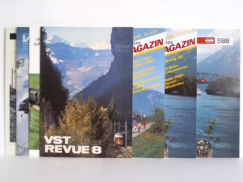(Schweizer Bundesbahn) - Sammlung von 8 Heften