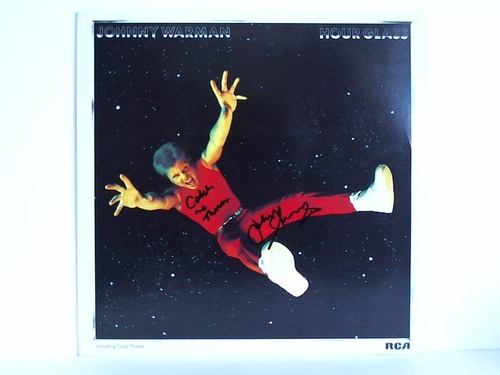 Hour Glass - 1 LP, in Schwarz handsigniert von Johnny Warman (nach dem Auftritt von 'The Mods')