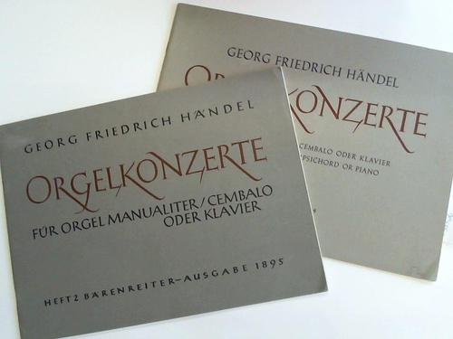 Hndel, Georg Friedrich - Orgelkonzerte. 2 Bnde