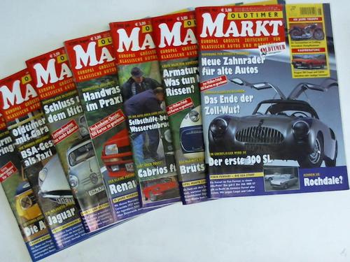 Oldtimer Markt - Europas grte Zeitschrift fr klassische Autos und Motorrder. 7 (von 12) Hefte aus 2001