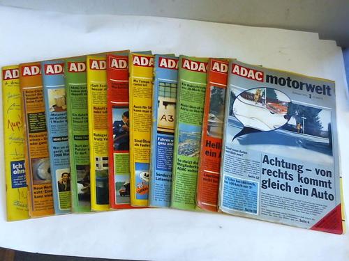 ADAC (Hrsg.) - ADAC Motorwelt. 11 Hefte (von 12 Heften)