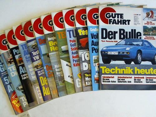 Gute Fahrt - Die Zeitschrift fr Autofahrer Volkswagen Audi Porsche. Jahrgang 1978 in 12 Ausgaben (komplett)