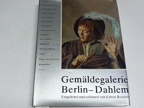 Redslob, Edwin - Gemldegalerie Berlin-Dahlem ehemals Kaiser- Friedrich-Museum