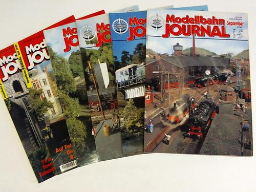 Modellbahn Journal - 6 verschiedene Ausgaben aus 1997-1999