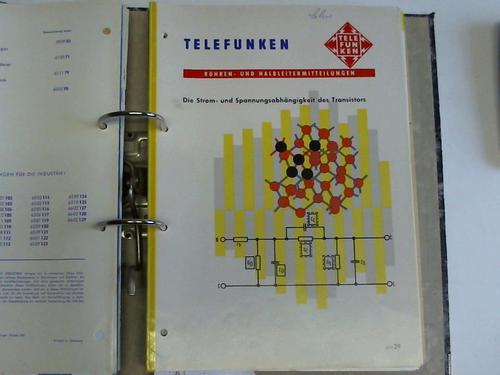 Telefunken AG - Rhren- und Halbleitermitteilungen - Die Strom- und Spannungsabhngigkeit des Transistors