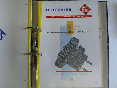 Telefunken AG - Rhren- und Halbleitermitteilungen - Der Hochfrequenztransistor OC 615 im UKW-Baustein