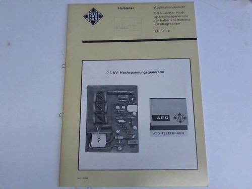 Telefunken/Eckoldt, F. - Halbleiter - -Applikationsbericht - Fotothyristor BPY 78 und seine Anwendung