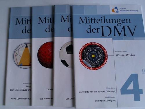 Skutella, Martin (Hrsg.) - Mitteilungen der Deutschen Mathematiker-Vereinigung. Jahrgang 2011. Band 19, Hefte 1 bis 4. Vier Hefte