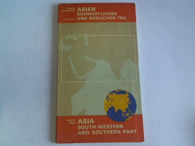 Haack Handkarte - Asien sdwestlicher und sdlicher Teil. Politisch-administrative Gliederung und Register