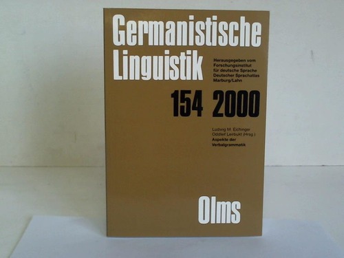 Eichinger, Ludwig M. / Oddleif, Leirbukt (Hrsg.) - Aspekte der Verbalgrammatik
