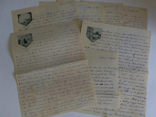 Deutsches Baltikum - 6 handschriftliche Briefe in deutscher Sprache aus dem Jahre 1940