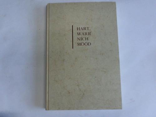 Hoffmann, Gustav/Jrgensen, Gustav - Hart, warr nich md. Festschrift fr Christian Boeck. Zum 85. Geburtstag am 10. Mrz 1960