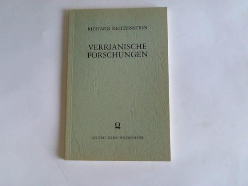 Reitzenstein, Richard - Verrianische Forschungen