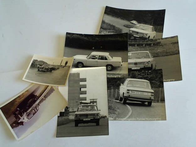 (Nrburgring) - II. ADAC-Zuverlssigkeits-Turnier Nrnburgring 1966. 5 original Aufnahmen mit BMW 1800 (10,5 cm x 14,5 cm) aus dem Fotostudio W. Kotauschek, 505 Porz-Grengel