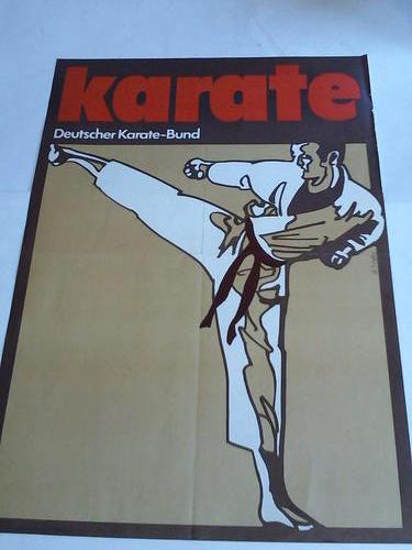 (Shotokan Karate-Plakat) - Karate. Plakat im Offsetdruck