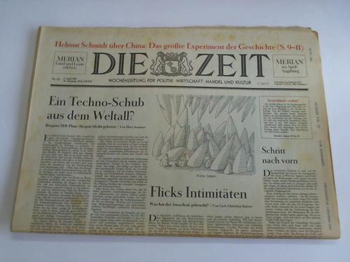Zeit, Die - Nr. 15, 5. April 1985, 40. Jahrgang. Wochenzeitung fr Politik, Wirtschaft, Handel und Kultur