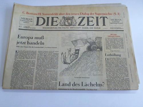 Zeit, Die - Nr. 2, 5. Januar 1985, 40. Jahrgang. Wochenzeitung fr Politik, Wirtschaft, Handel und Kultur