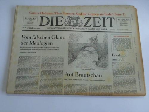 Zeit, Die - Nr. 13, 22. Mrz 1985, 40. Jahrgang. Wochenzeitung fr Politik, Wirtschaft, Handel und Kultur