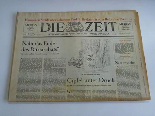 Zeit, Die - Nr. 14, 29. Mrz 1985, 40. Jahrgang. Wochenzeitung fr Politik, Wirtschaft, Handel und Kultur