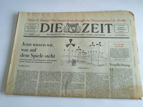 Zeit, Die - Nr. 21, 16. Mai 1986, 41. Jahrgang. Wochenzeitung fr Politik, Wirtschaft, Handel und Kultur