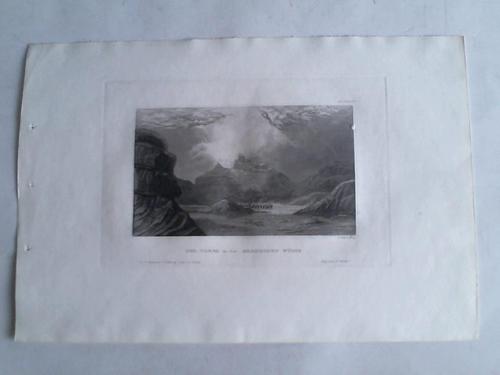 Payne, Albert Henry (1812 - 1902) - Der Horeb in der arabischen Wste. Stahlstich um 1850