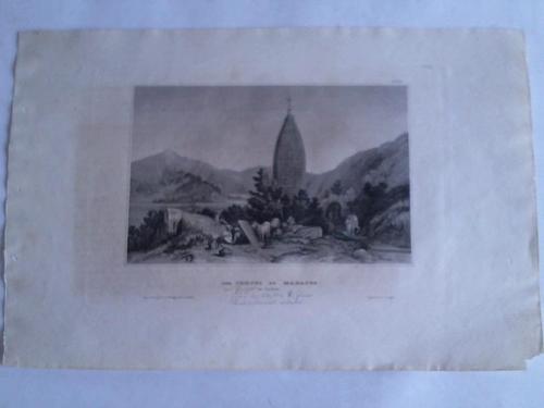 Payne, Albert Henry (1812 - 1902) - Der Tempel zu Mahadeo. Stahlstich um 1850