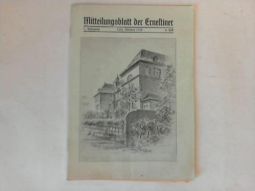 Celle - Mitteilungsblatt der Ernestiner. 4. Heft
