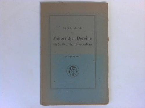Ravensberg - 54. Jahresbericht des Historischen Vereins fr die Grafschaft Ravensberg. Jahrgang 1947