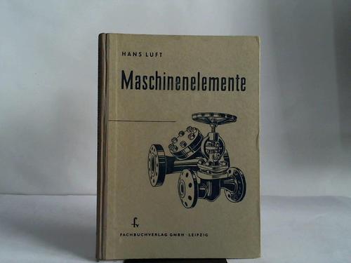 Luft, Hans - Maschinenelemente