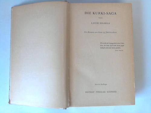 Haarla, Lauri - Die Kurki-Saga. Ein Roman aus dem 15. Jahrhundert