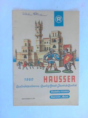 Elastolin/ Hausser, Neustadt bei Coburg - Qualittswaren - Quality Goods - Jouets de Qualite. Elastolin Figuren - Hausser Spiele