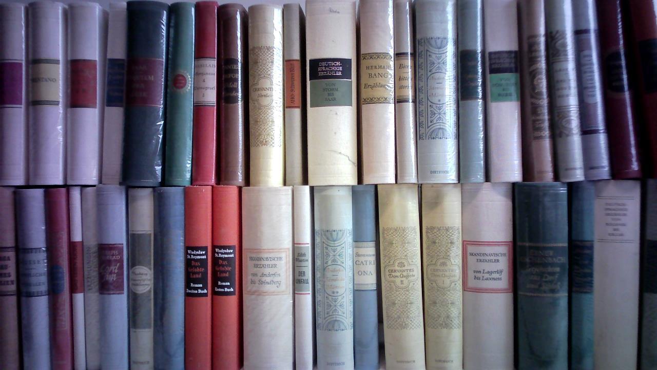 Sammlung von 115 Bänden der Reihe