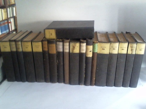 Sammlung von 19 Bänden