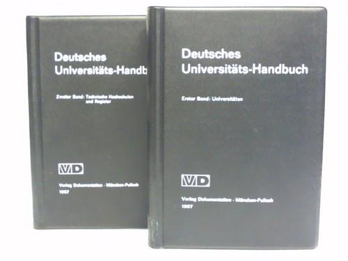 Saur, Karl-Otto - Deutsches Universitts-Handbuch. 2 Bnde