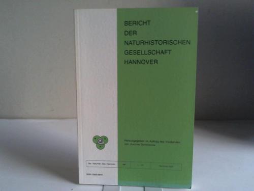 Naturhistorische Gesellschaft Hannover - Bericht der Naturhistorischen Gesellschaft, Band 144