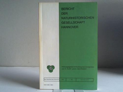 Naturhistorische Gesellschaft Hannover - Bericht der Naturhistorischen Gesellschaft, Band 122