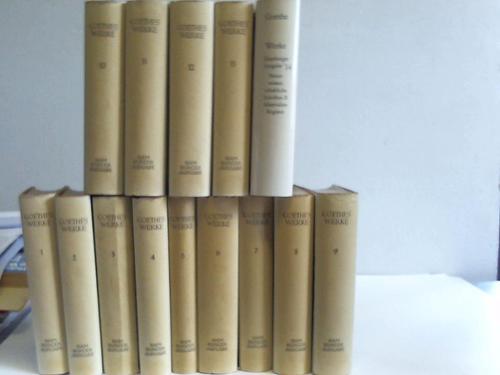 Goethes Werke - Textkritisch durchgesehen und kommentiert von Dorothea Kuhn. 13 Bnde und 1 Registerband (14 Bde.)