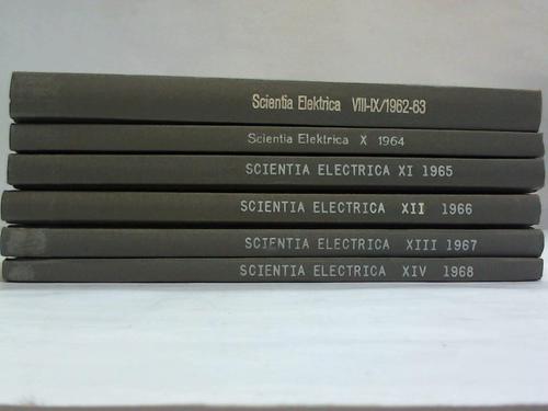 Scientica Electrica - 7 Jahrgnge in 6 Bnden. 8.-14. Jahrgang