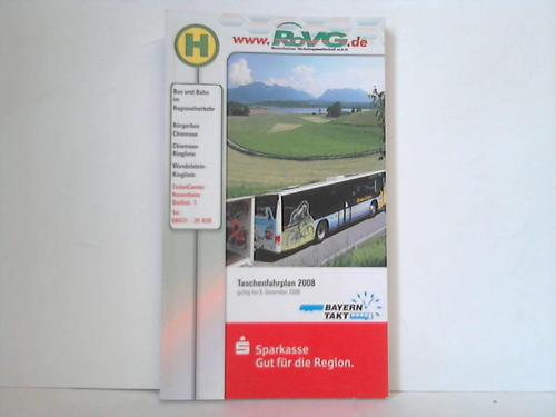Rosenheimer Verkehrsgesellschaft (ROVG) / Bayerntakt - Taschenfahrplan 2008, gltig ab 8. Dezember 2008