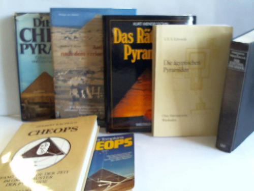 gyptologie - Sammlung von 7 Bnden ber Pyramiden und Sphinx