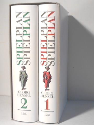 Hensel, Georg - Spielplan. Der Schauspielfhrer von der Antike bis zur Gegenwart. 2 Bnde