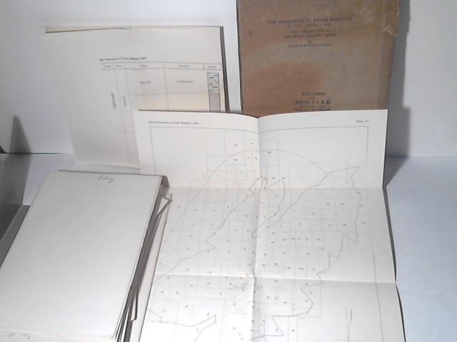 Liddle, Ralph Alexander - The Van Oil Field, Van Zandt County, Texas. Plates