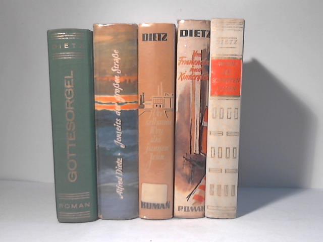Dietz, Alfred - Sammlung von 5 Leihbchern