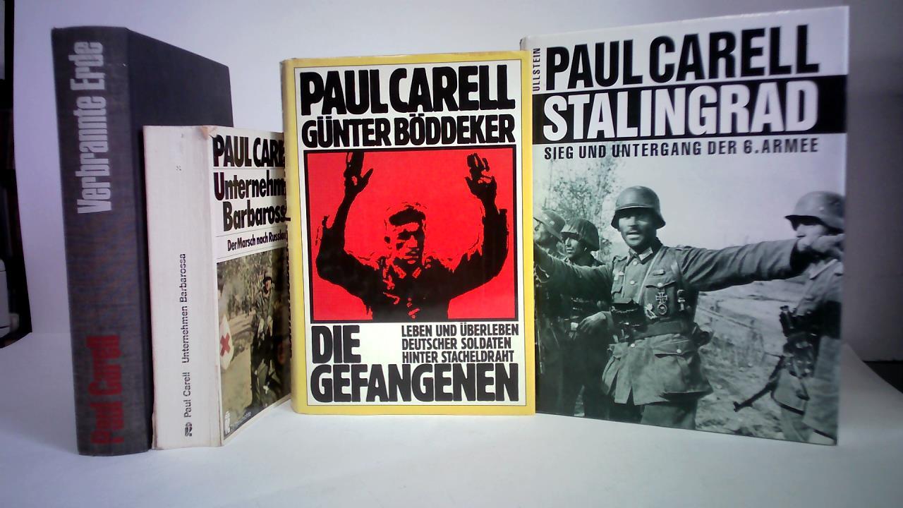 Carell, Paul - Sammlung von 4 Bnden