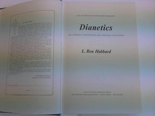 Hubbard, L. Ron - Dianetics. Die moderne Wissenschaft der geistigen Gesundheit